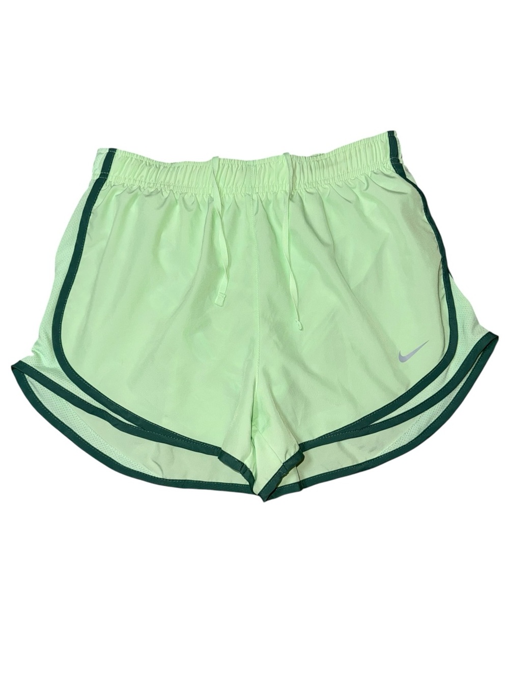 Nike Dry Fit Women's Light Neon Green Athletic Shorts